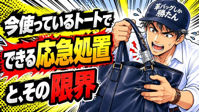 今使っているトートでできる応急処置と、その限界
