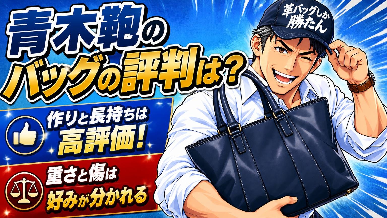 青木鞄のバッグの評判は?作りと長持ちは高評価、重さと傷は好みが分かれる