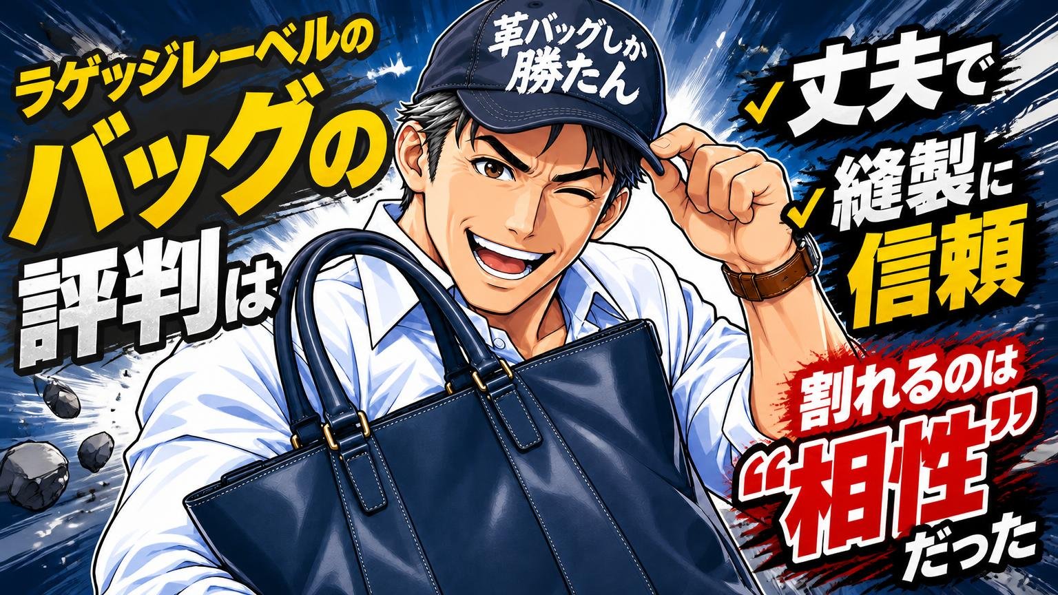 ラゲッジレーベルのバッグの評判は「丈夫で縫製に信頼」、割れるのは"相性"だった