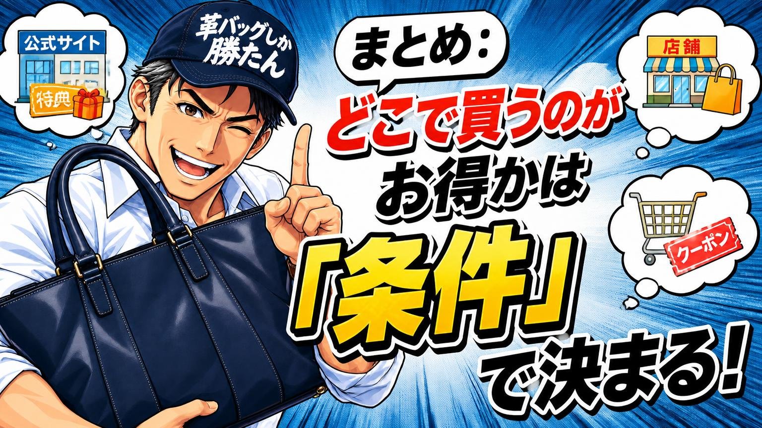 まとめ：どこで買うのがお得かは「価格」ではなく「条件」で決まる