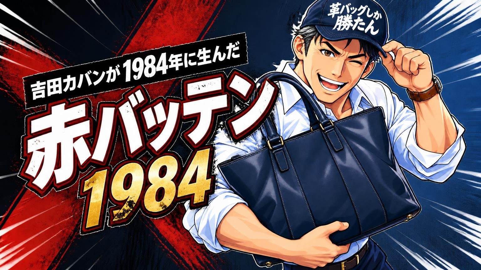 ラゲッジレーベルのブランドイメージ｜吉田カバンが1984年に生んだ「赤バッテン」