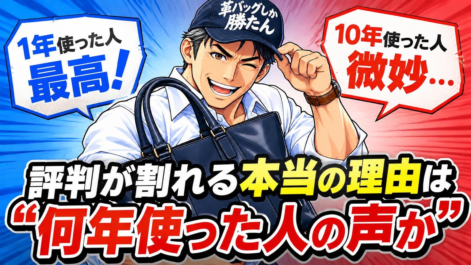 評判が割れる本当の理由は「何年使った人の声か」の違い