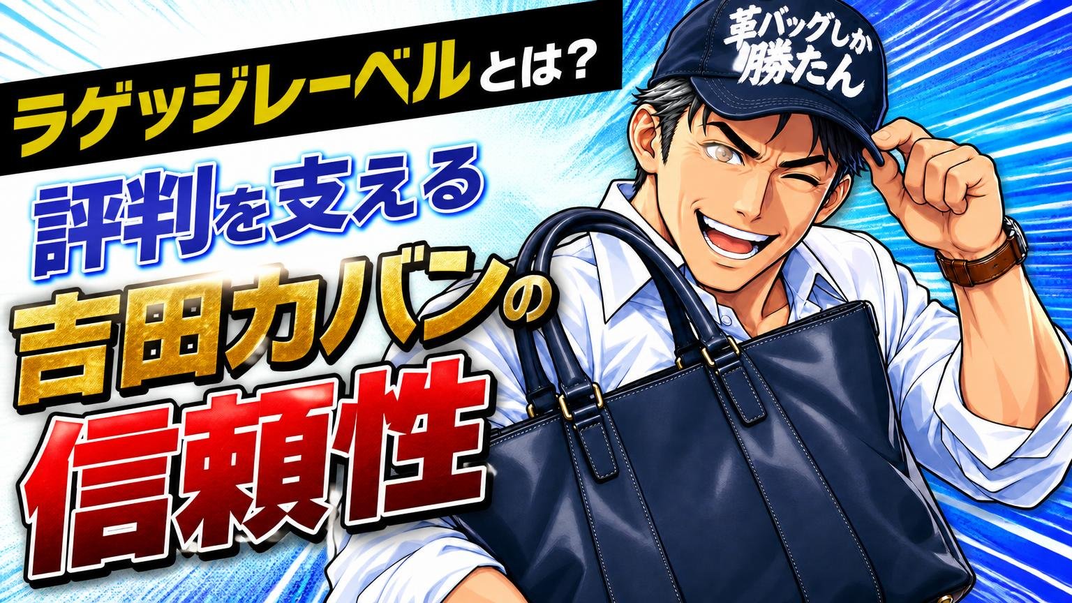 ラゲッジレーベルとは?評判を支える吉田カバンの信頼性