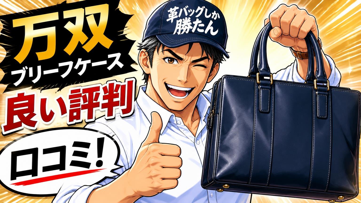 万双ブリーフケースの良い評判・口コミ