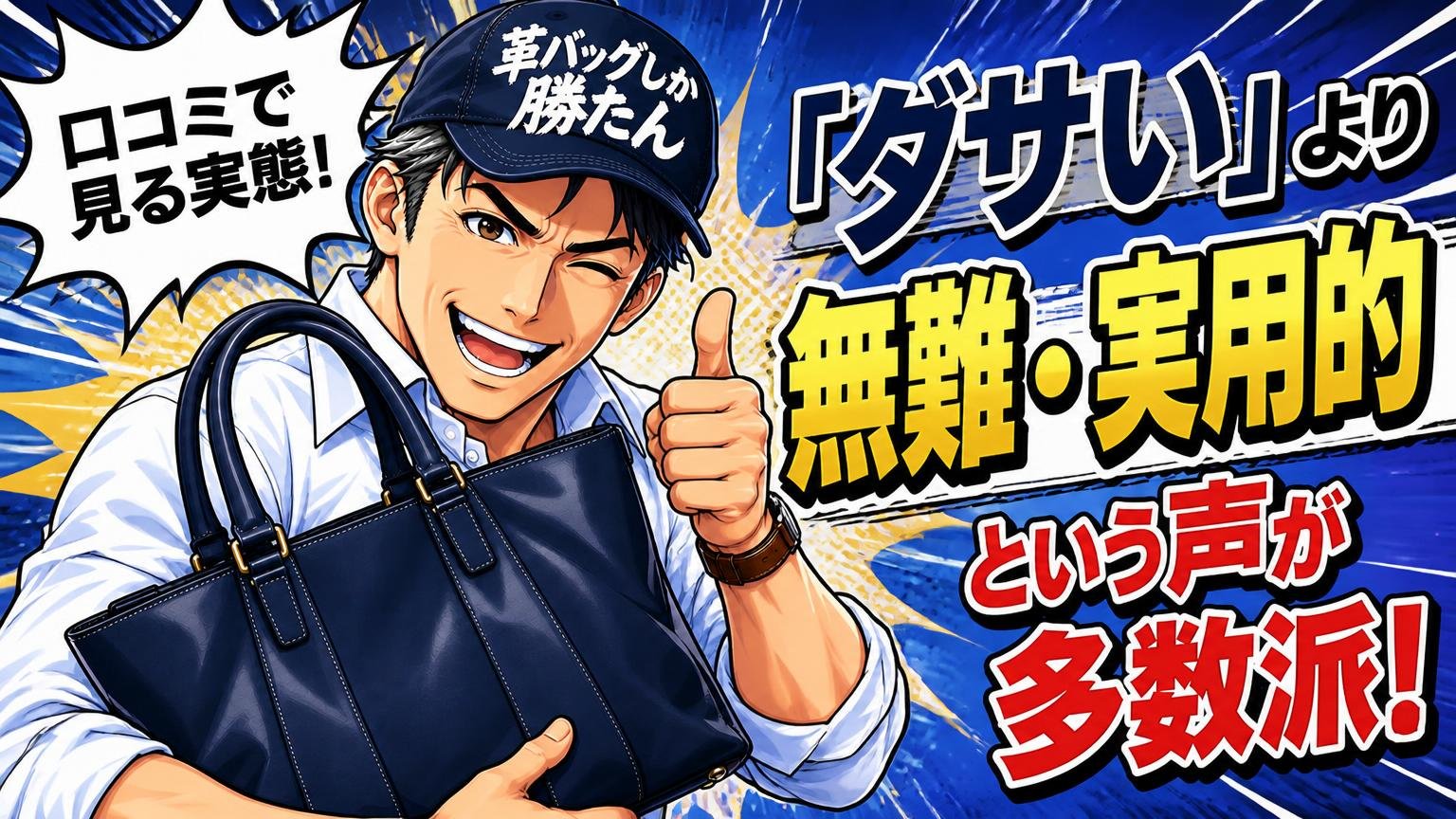 口コミで見る実態|「ダサい」より「無難・実用的」という声が多数派