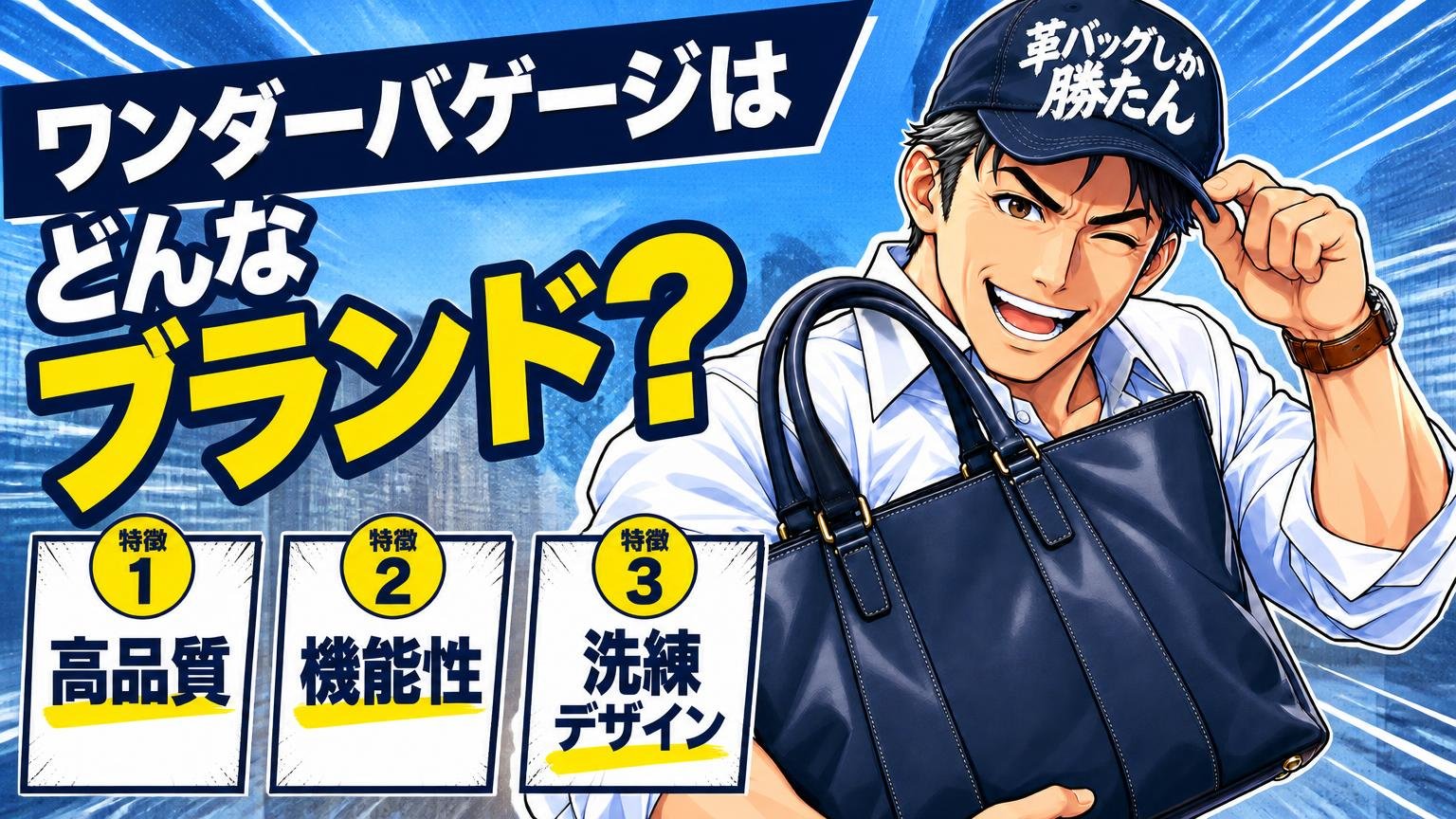 ワンダーバゲージはどんなブランド？ブランドイメージを3つの特徴で解説