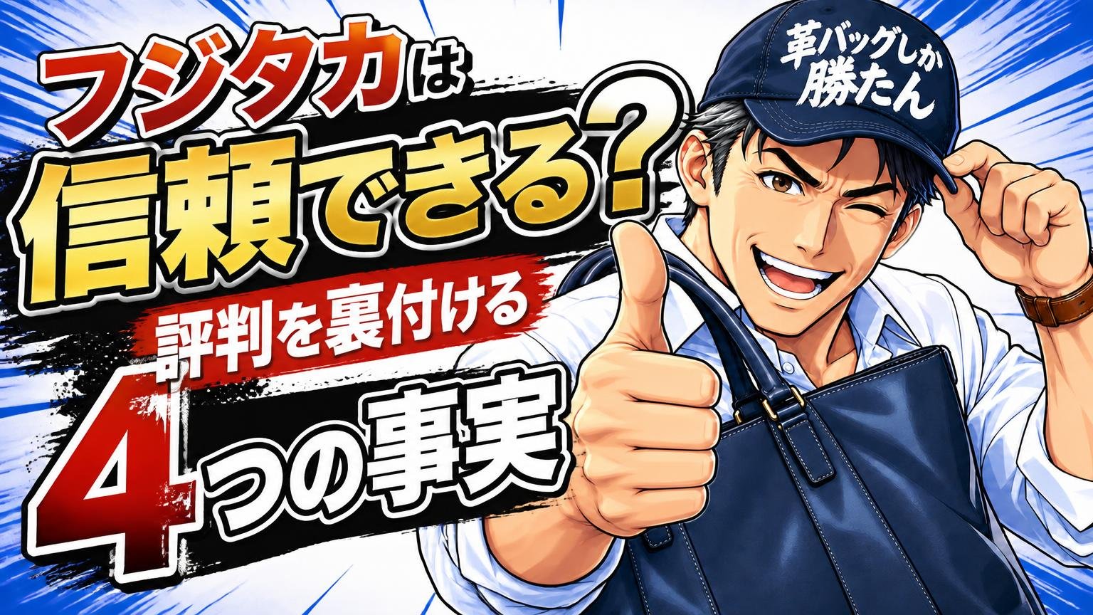 フジタカは信頼できる？評判を裏付ける4つの事実
