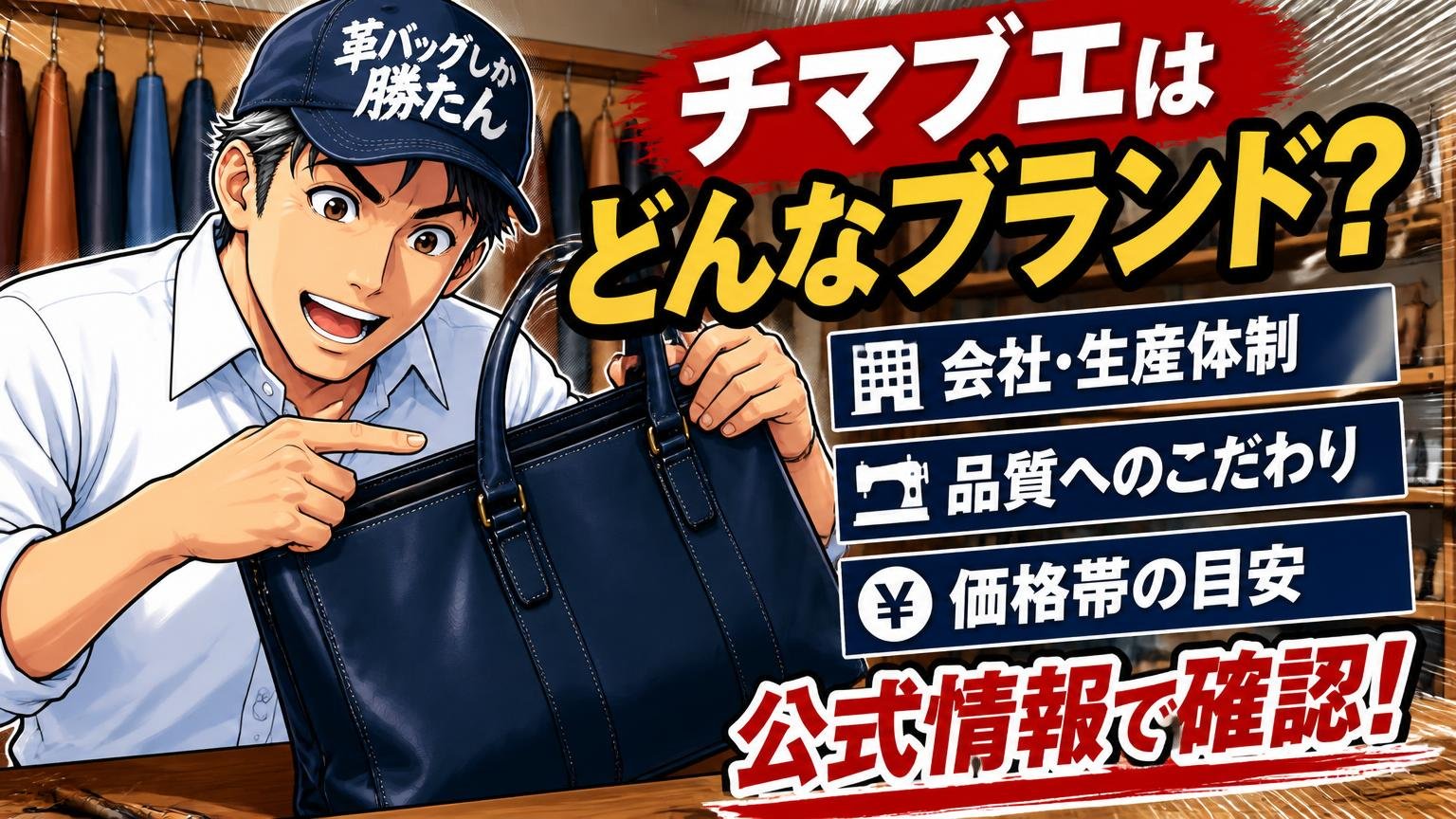 チマブエはどんなブランド？会社・生産体制・価格を公式情報で確認