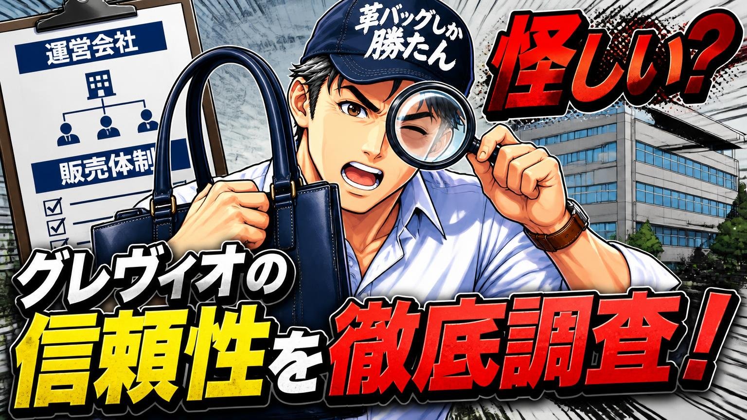 グレヴィオは怪しい?運営会社と販売体制から信頼性を確かめる