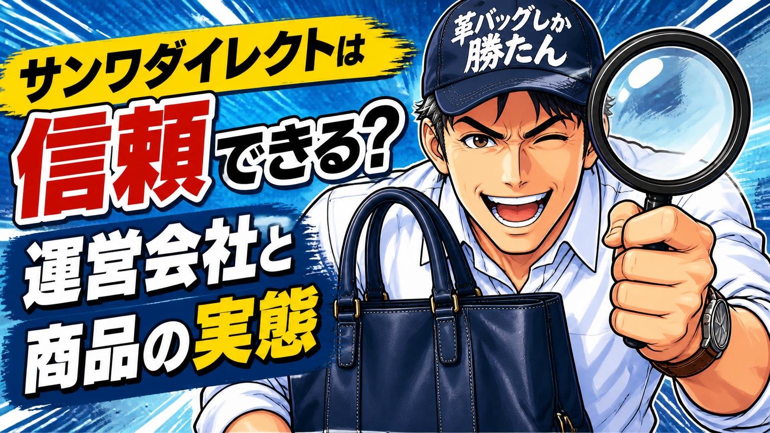 サンワダイレクトは信頼できる？運営会社と商品の実態