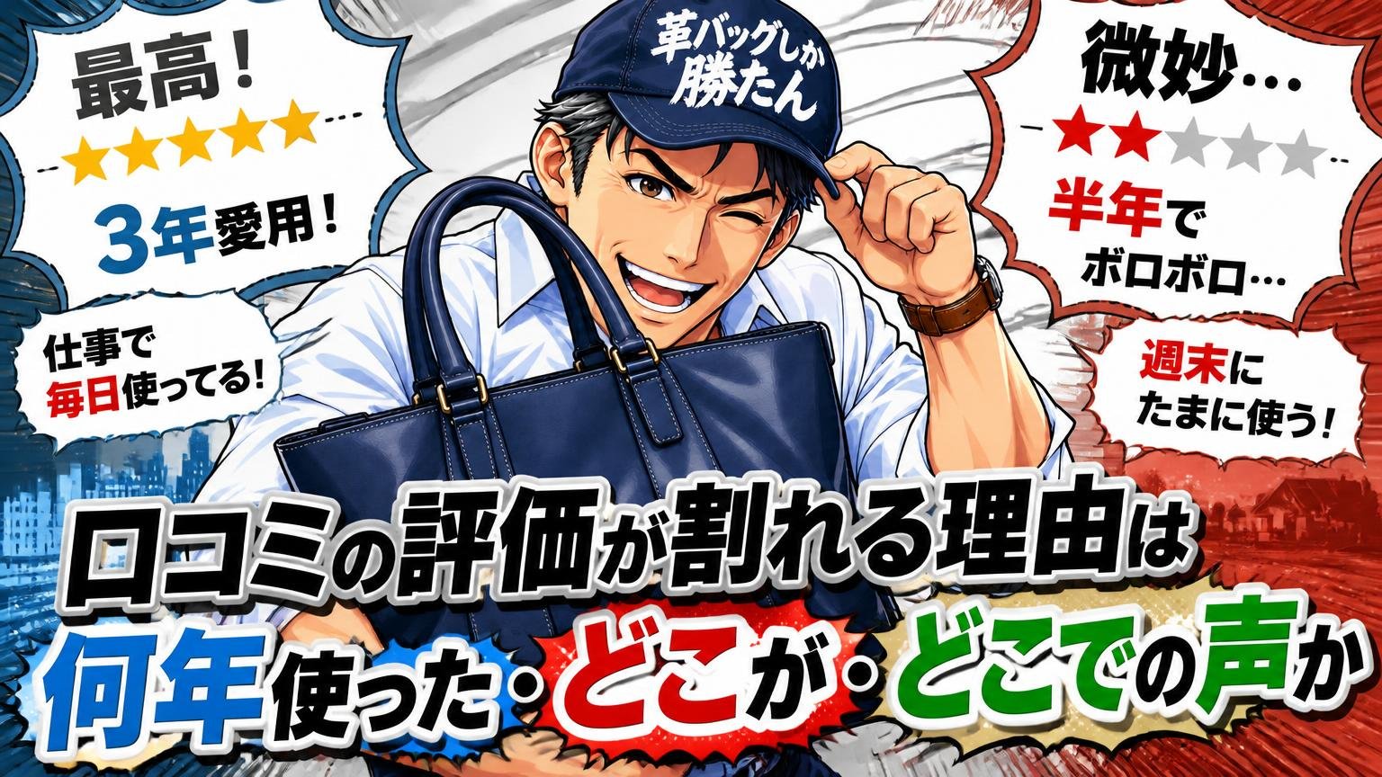 口コミの評価が割れる理由は「何年使った・どこが・どこでの声か」