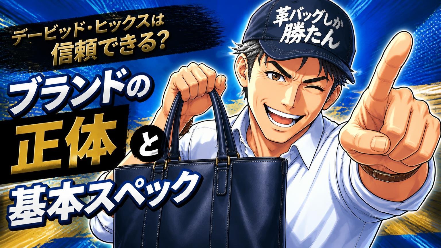 デービッド・ヒックスは信頼できる？ブランドの正体と基本スペック