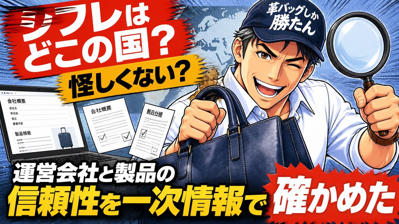 シフレはどこの国？怪しくない？運営会社と製品の信頼性を一次情報で確かめた