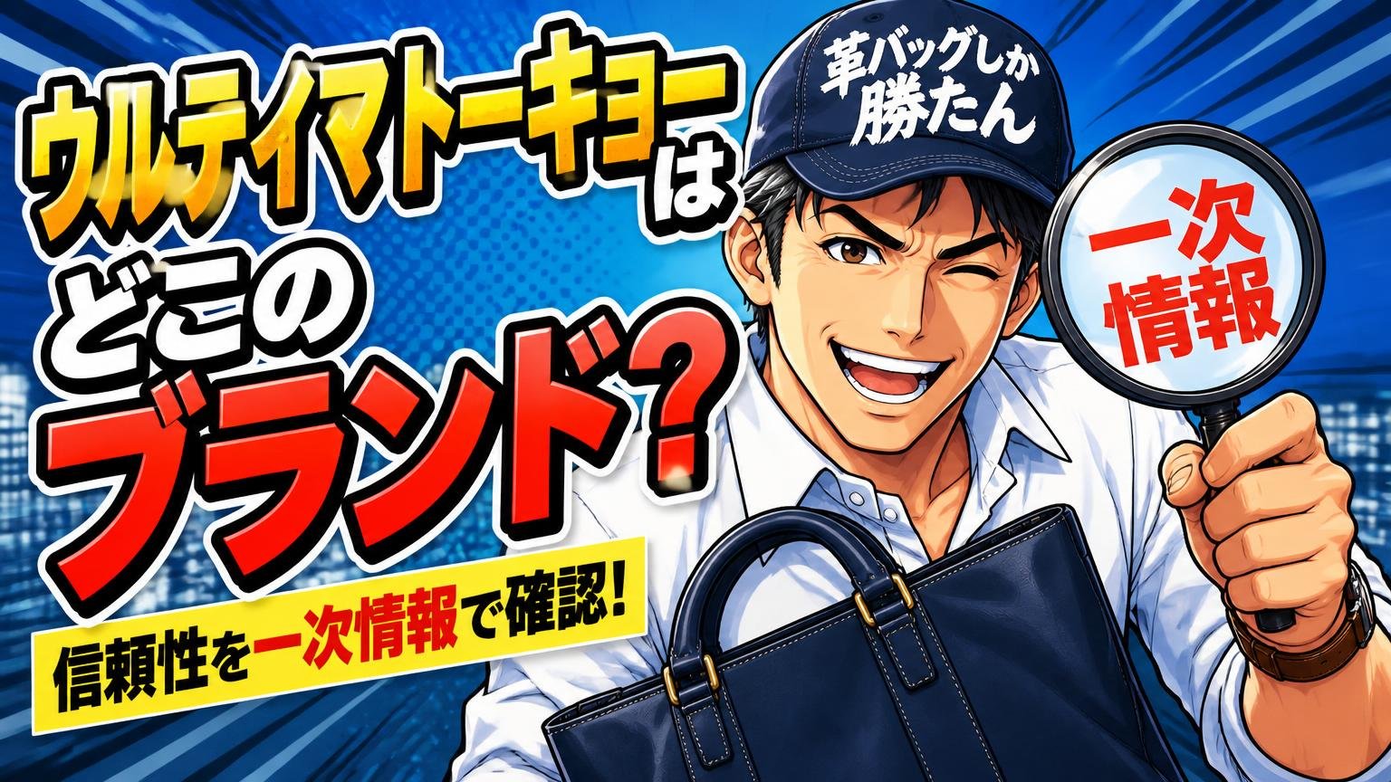 ウルティマトーキョーはどこのブランド？信頼性を一次情報で確認