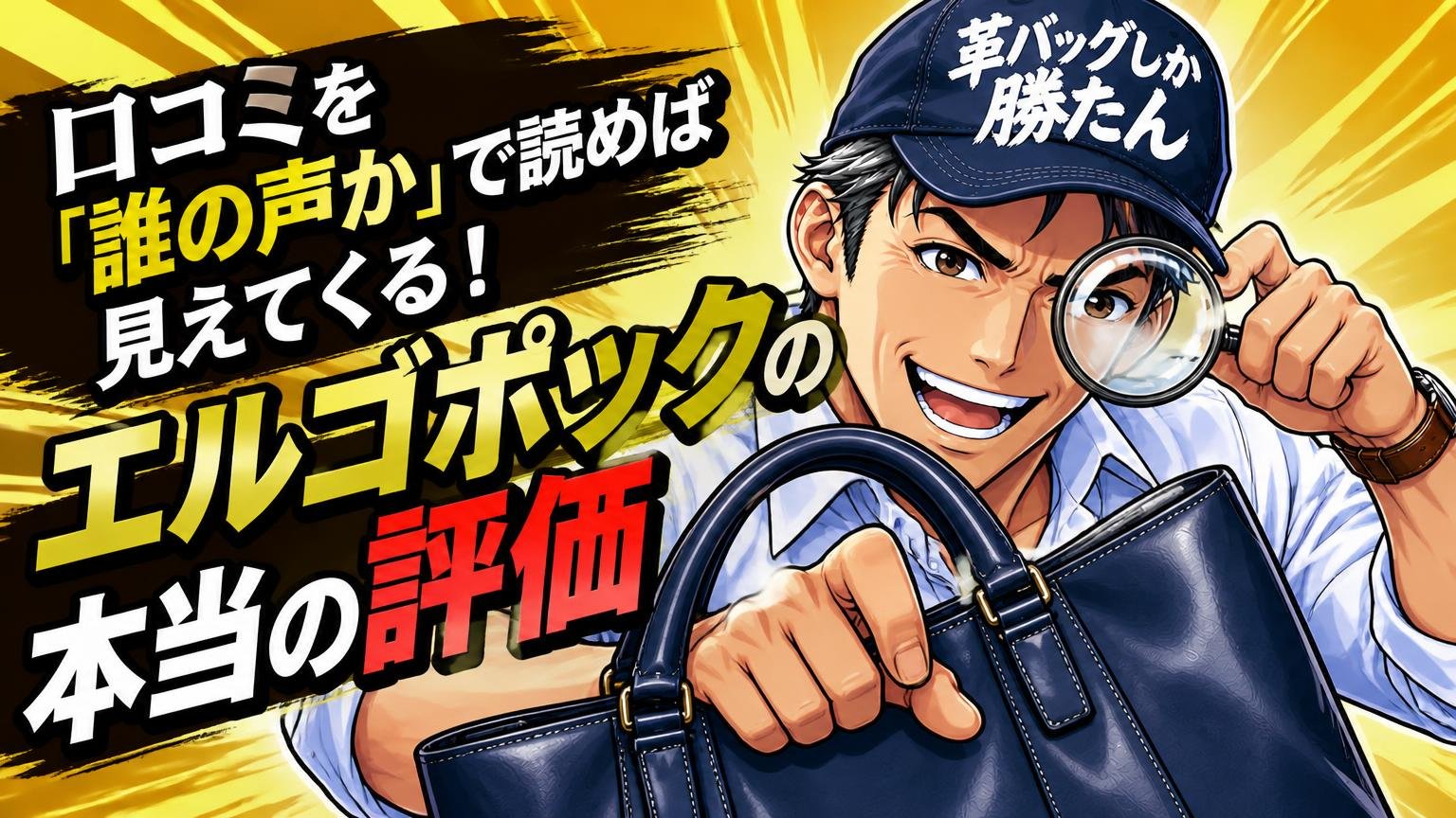 口コミを「誰の声か」で読むと見えてくる、エルゴポックの本当の評価