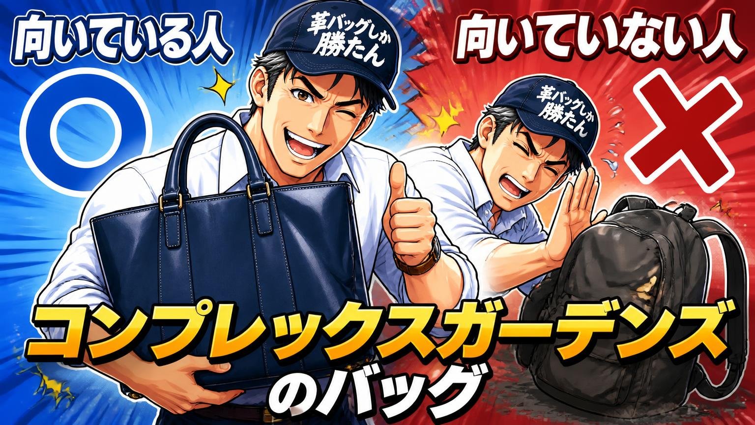 コンプレックスガーデンズのバッグが向いている人・向いていない人