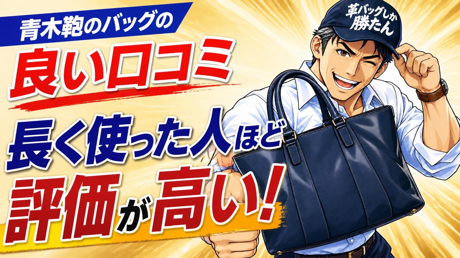 青木鞄のバッグの良い口コミ|長く使った人ほど評価が高い