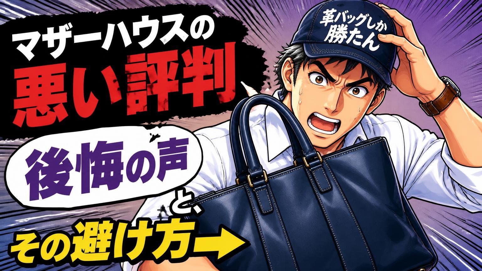 マザーハウスのバッグの悪い評判|後悔の声と、その避け方