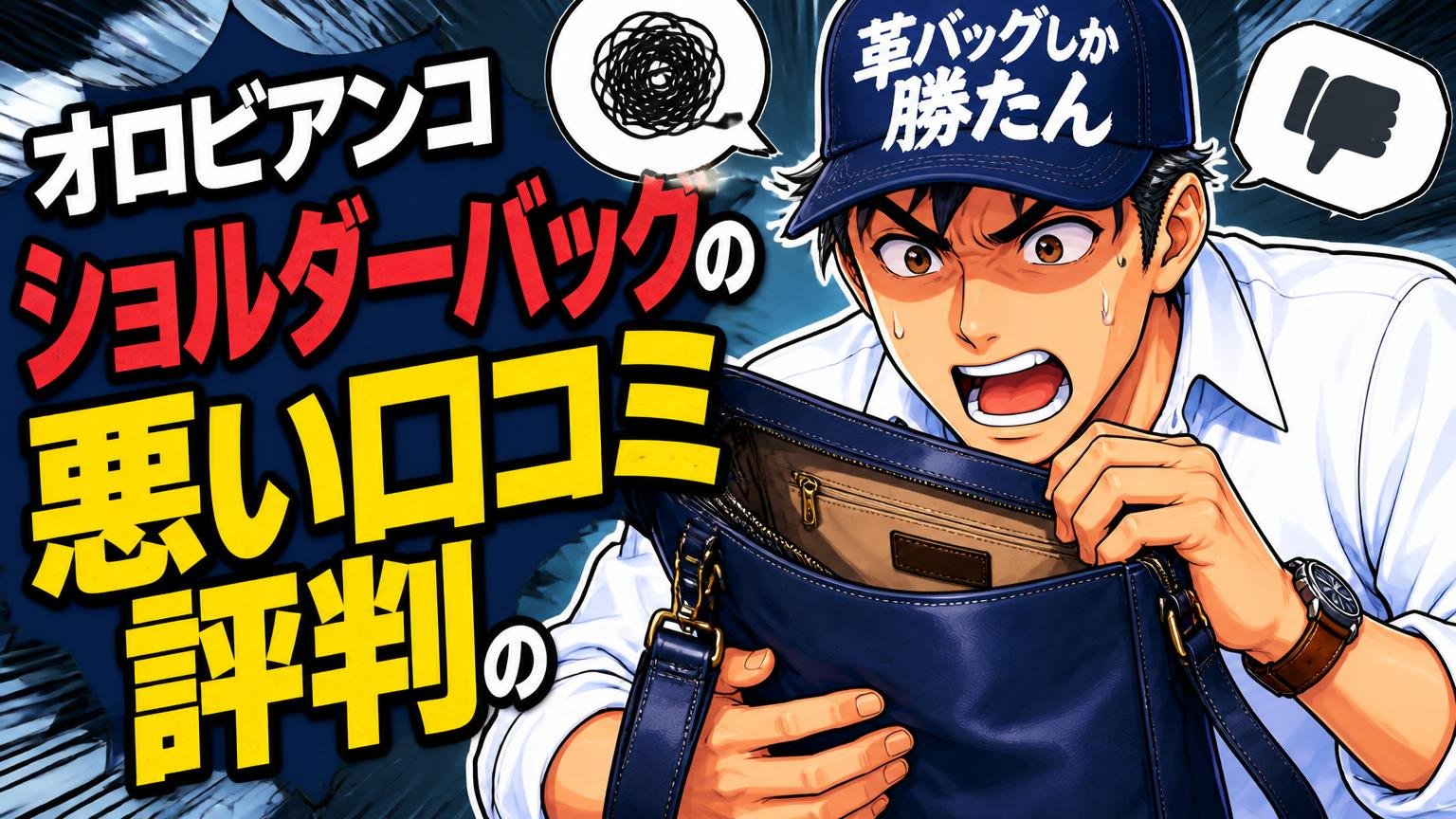 オロビアンコのショルダーバッグの悪い口コミ・評判