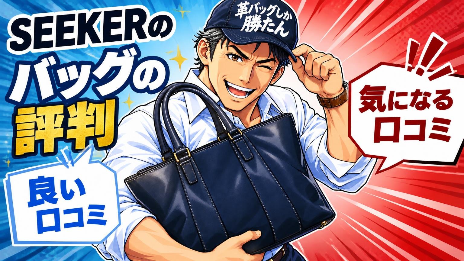SEEKER(シーカー)のバッグの評判｜良い口コミと気になる口コミ
