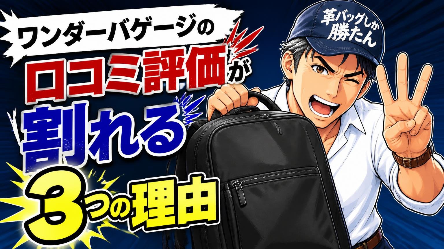 ワンダーバゲージのリュックの口コミ評価が割れる3つの理由
