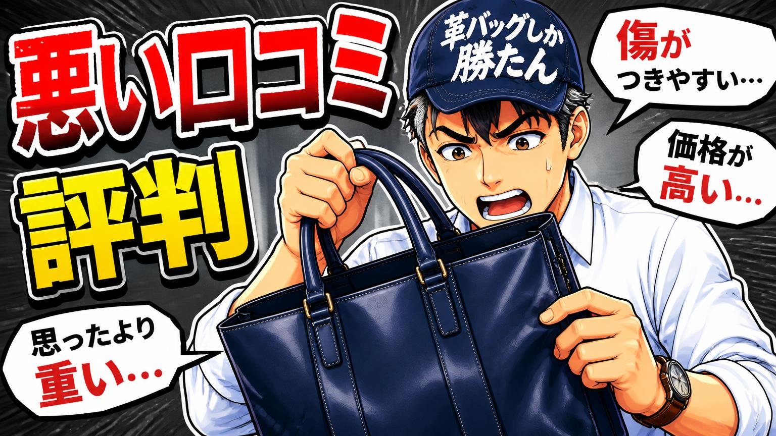 マザーハウスのビジネスバッグの悪い口コミ・評判