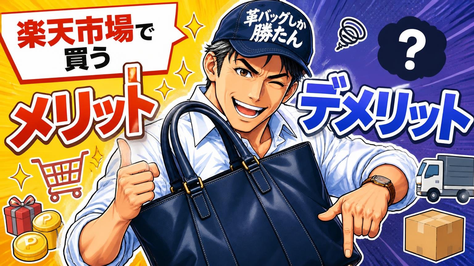 楽天市場で買うメリット・デメリット