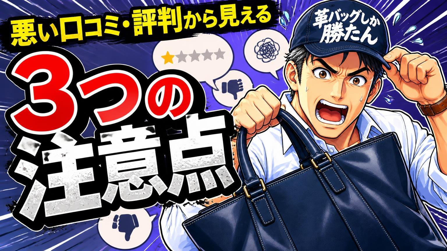悪い口コミ・評判から見える3つの注意点