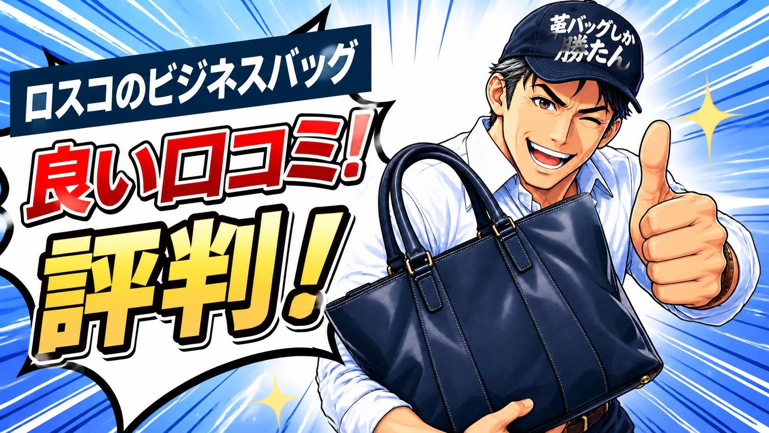 ロスコのビジネスバッグの良い口コミ・評判