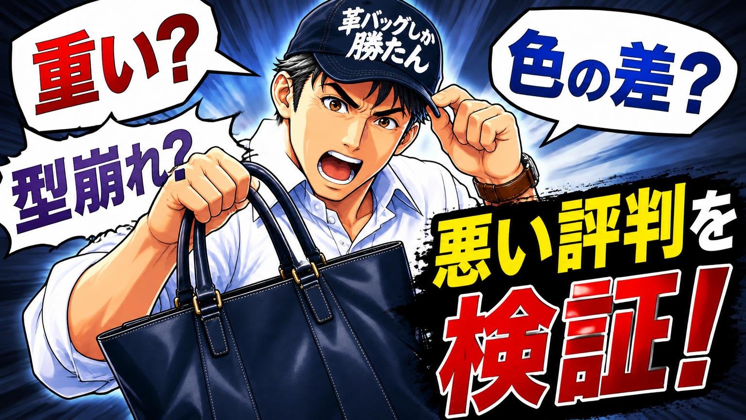 悪い評判を検証|「重い」「型崩れ」「色の差」はなぜ起きる?