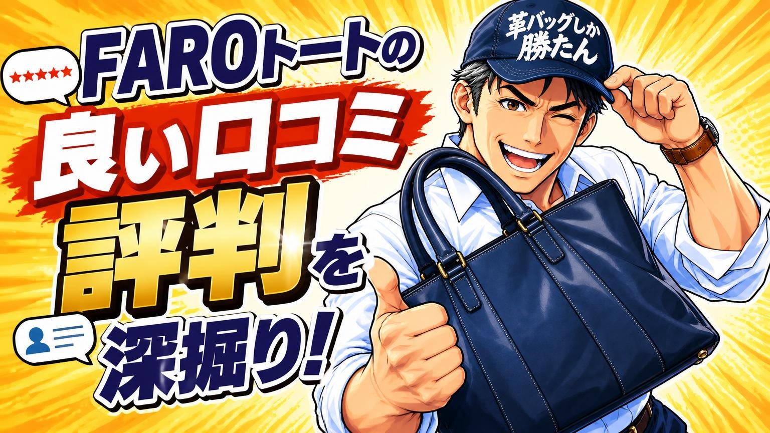 FAROトートの良い口コミ・評判を深掘り
