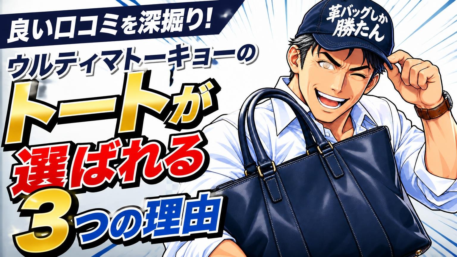 良い口コミを深掘り｜ウルティマトーキョーのトートが選ばれる3つの理由