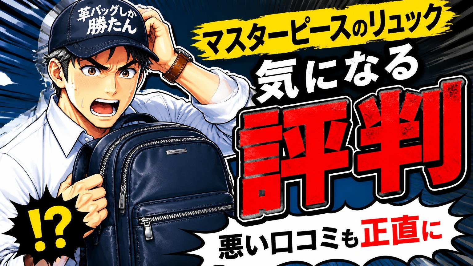 マスターピースのリュックの気になる評判【悪い口コミも正直に】