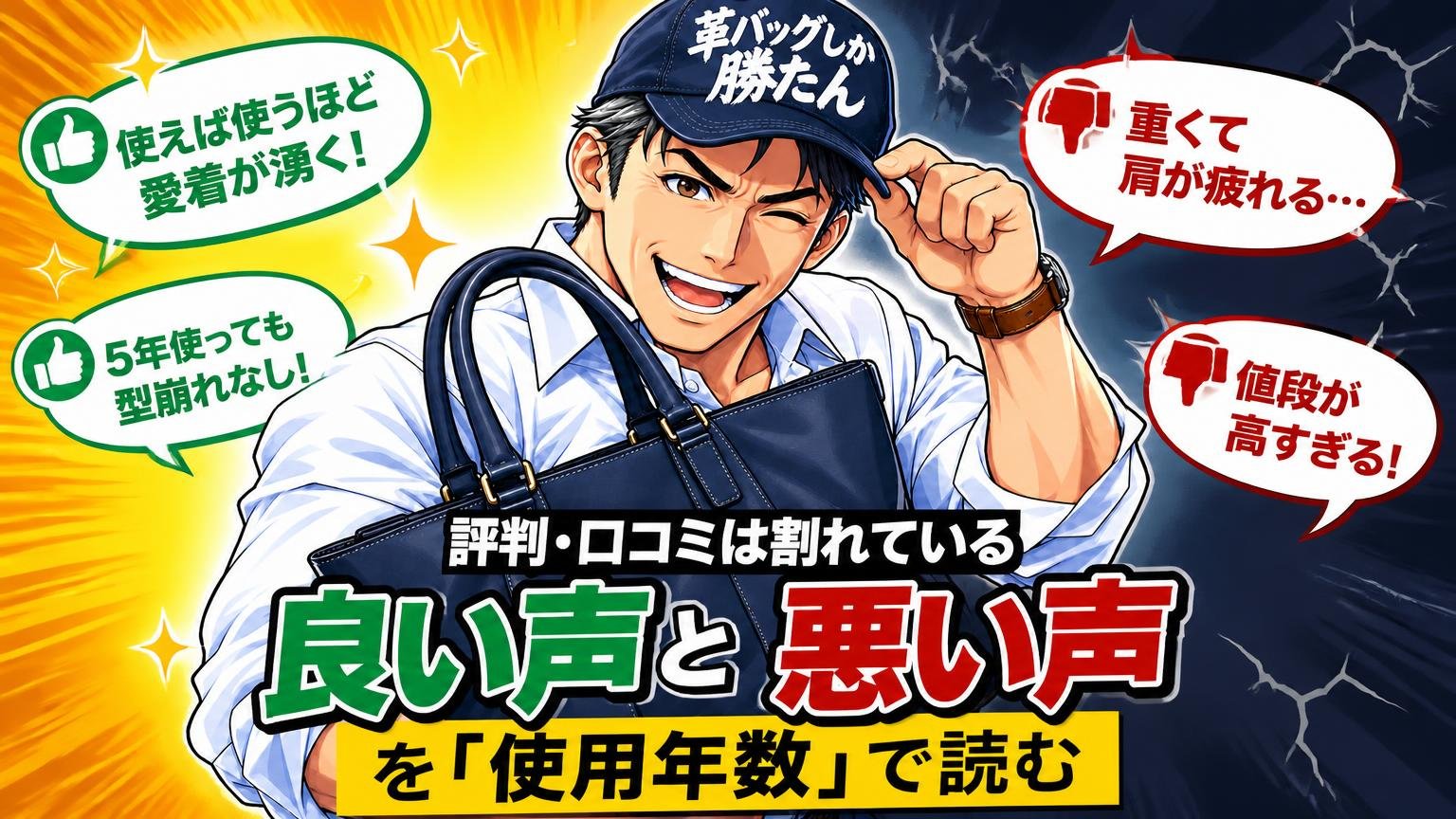 評判・口コミは割れている|良い声と悪い声を「使用年数」で読む