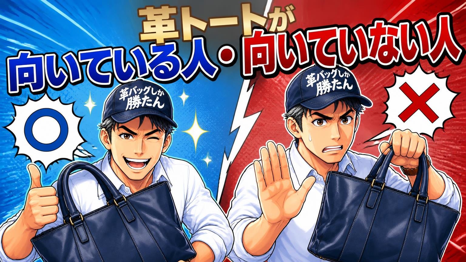 革トートが向いている人・向いていない人
