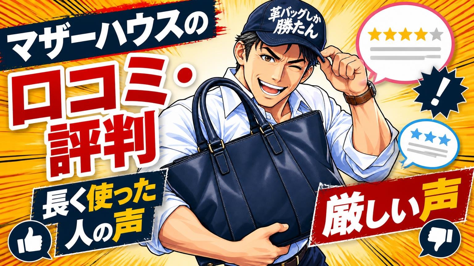 マザーハウスの口コミ評判|長く使った人の声と厳しい声