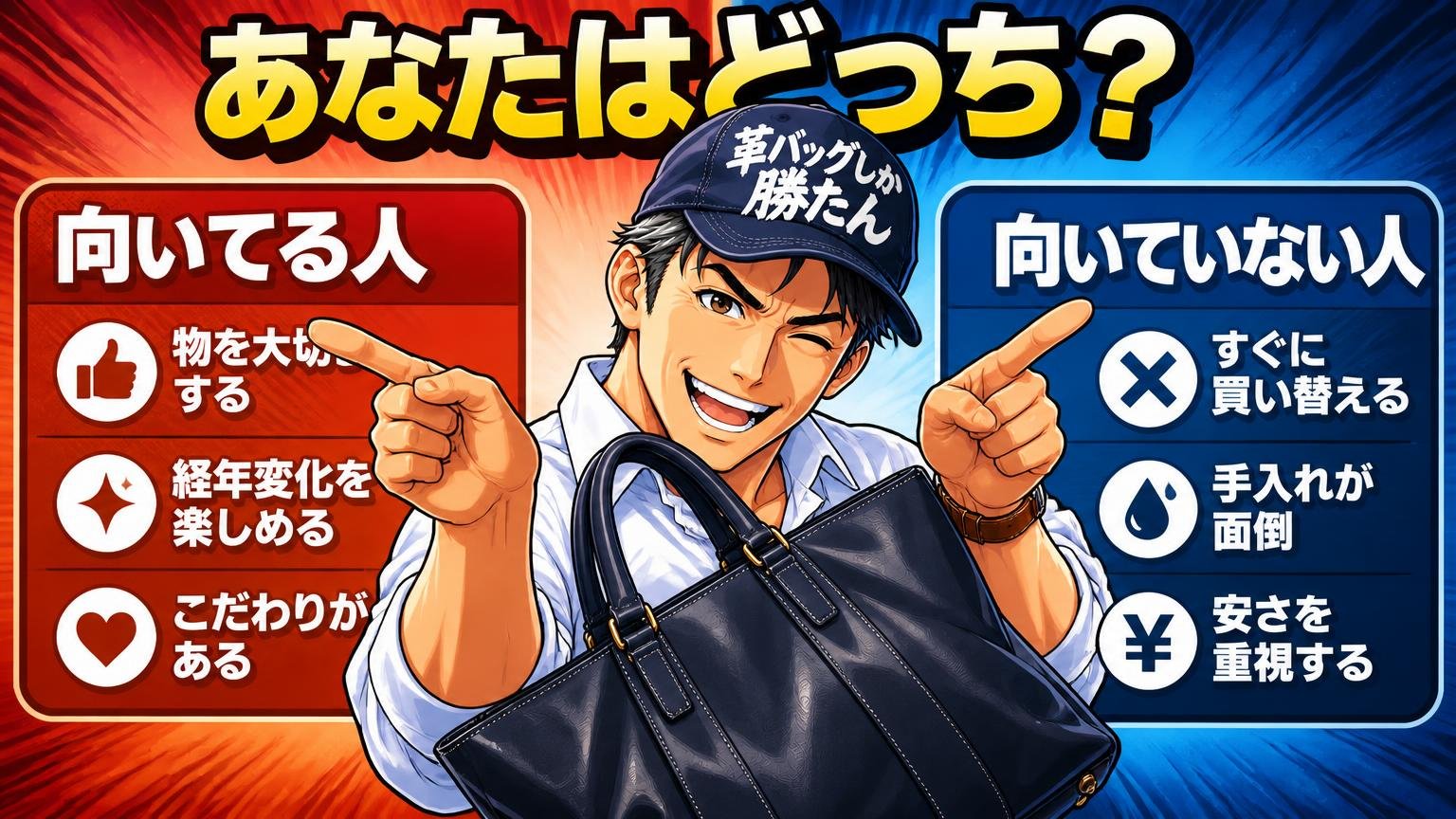 あなたはどっち?ポルコロッソとヘルツが向いている人・向いていない人