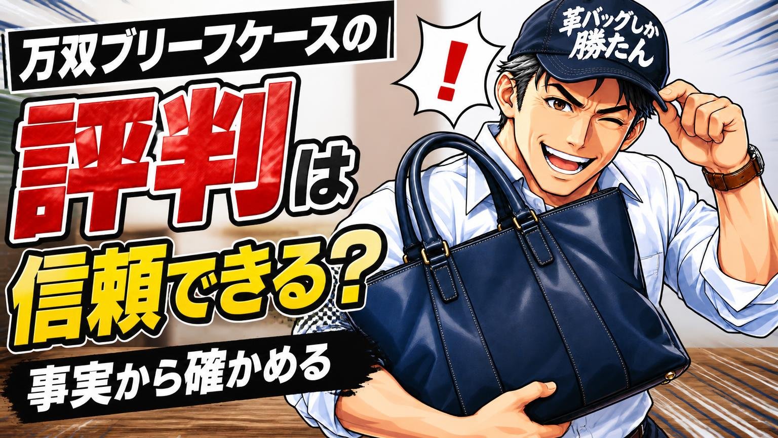 万双ブリーフケースの評判は信頼できる?事実から確かめる
