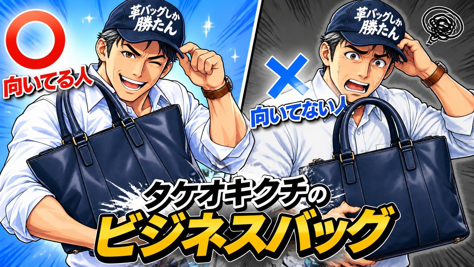 タケオキクチのビジネスバッグが向いている人・向いていない人
