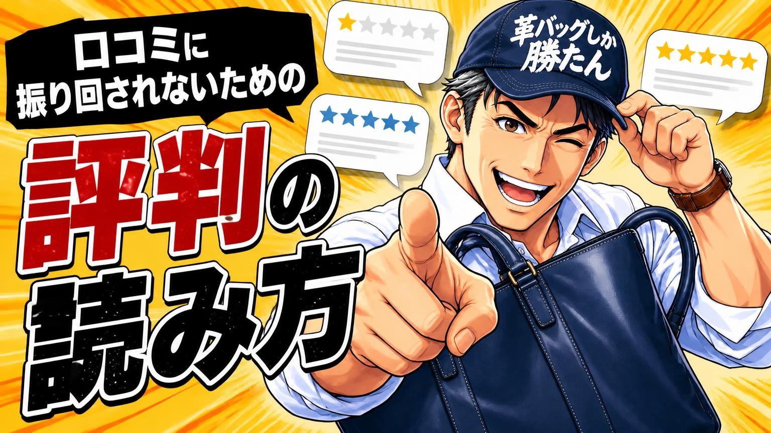 口コミに振り回されないための「評判の読み方」