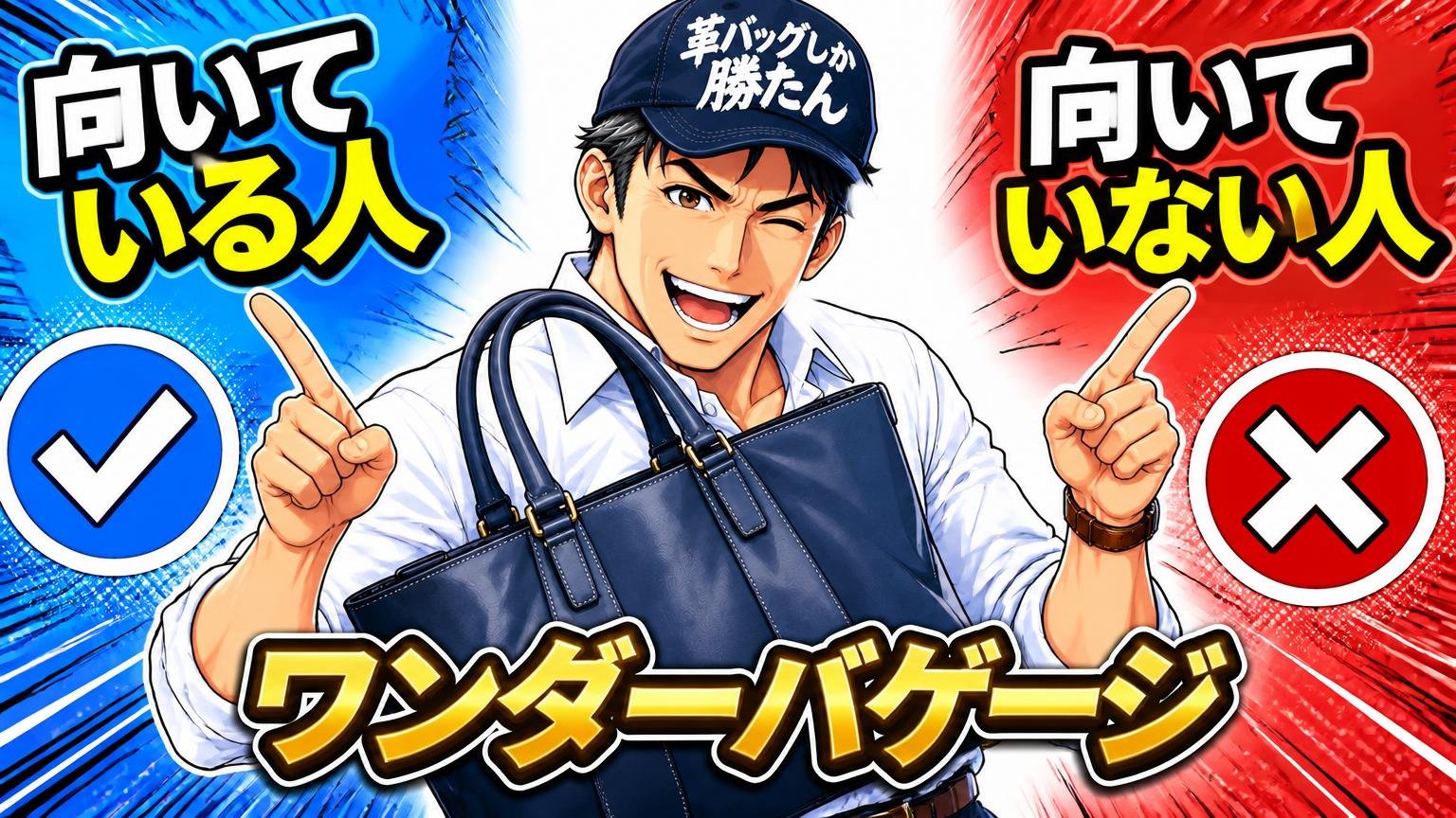 ワンダーバゲージが向いている人・向いていない人