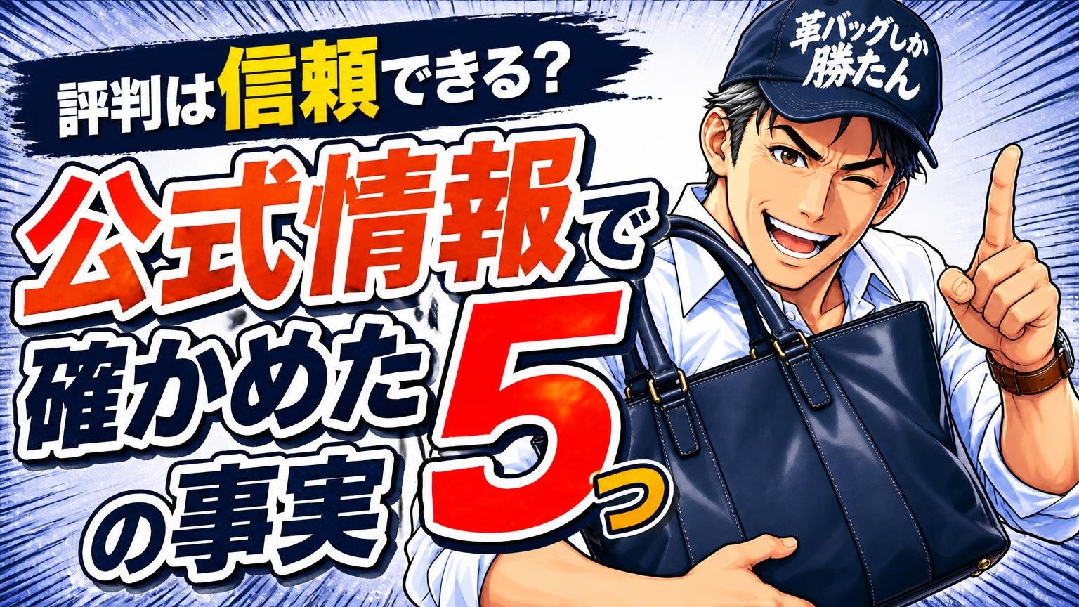 評判は信頼できる?公式情報で確かめた5つの事実