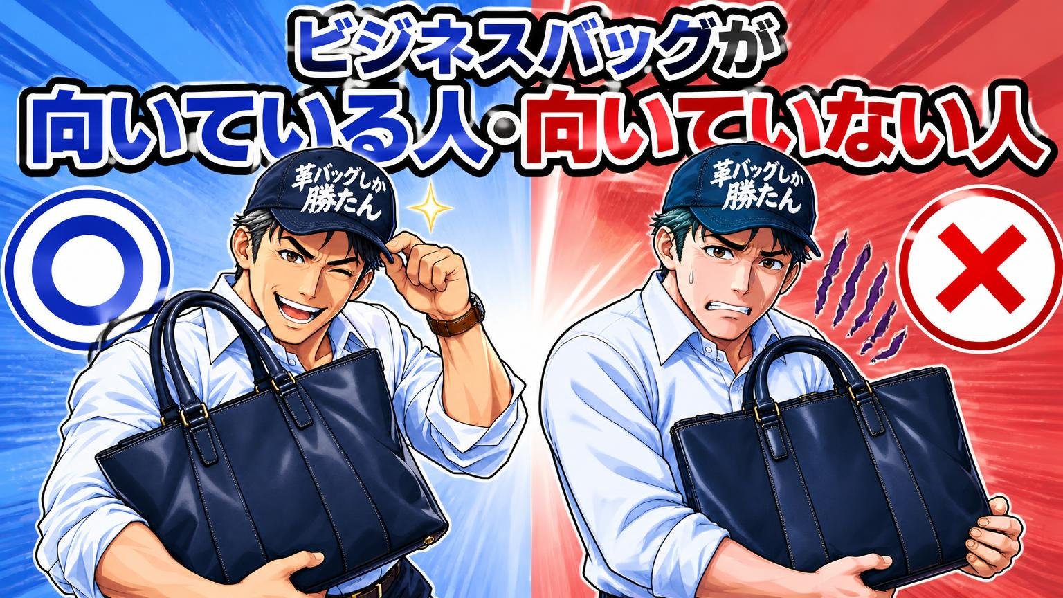 ヌマーニのビジネスバッグが向いている人・向いていない人