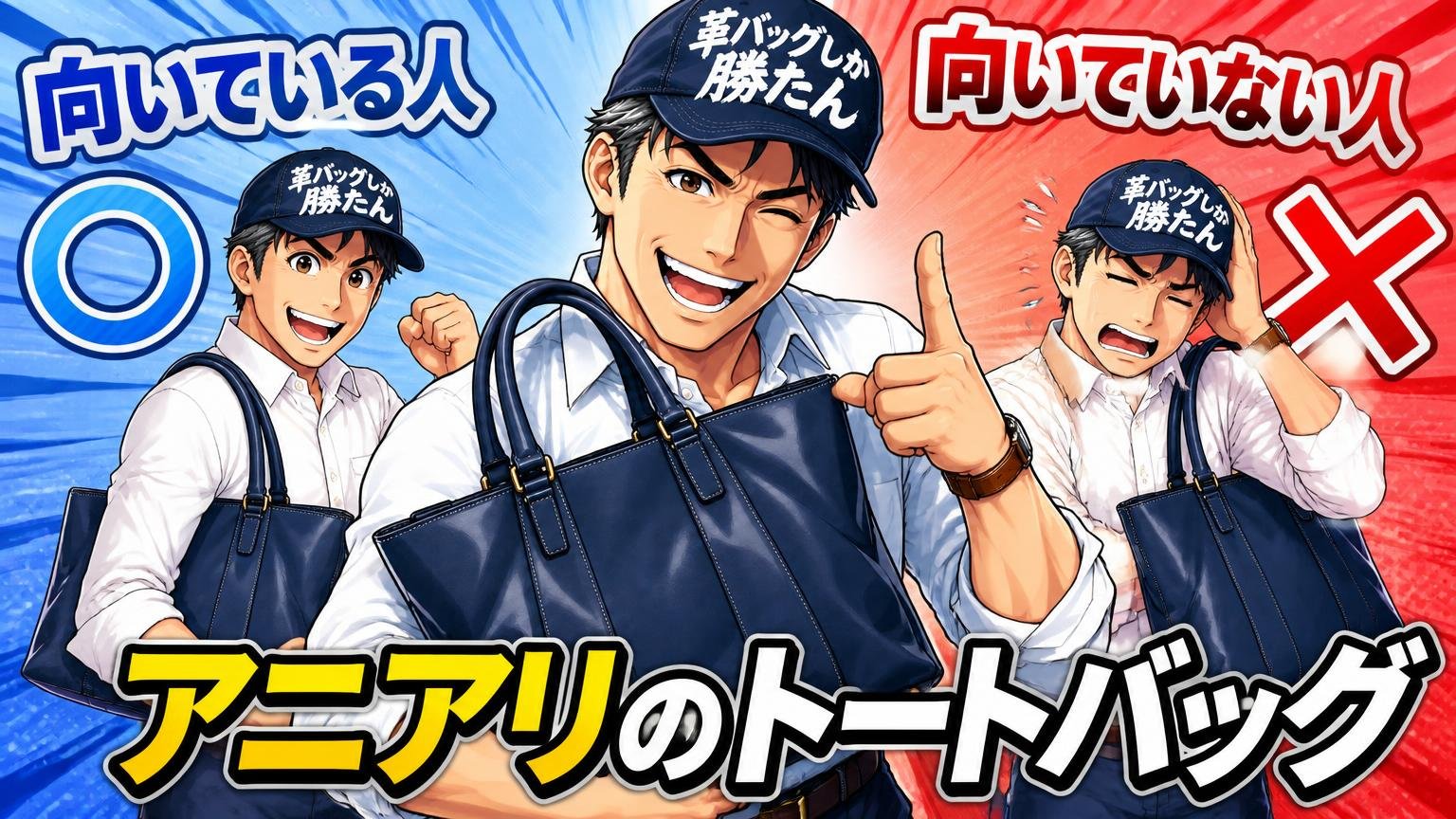 アニアリのトートバッグが向いている人・向いていない人