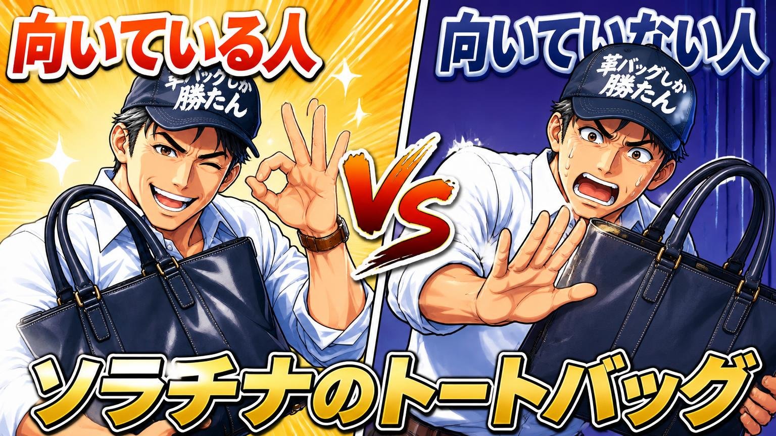 ソラチナのトートバッグが向いている人・向いていない人
