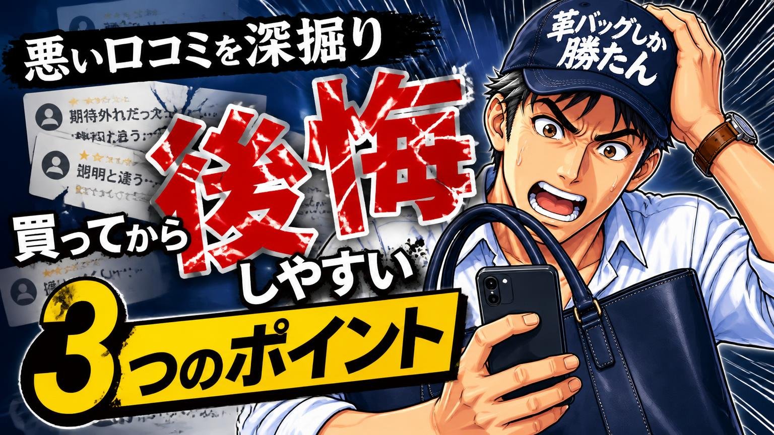 悪い口コミを深掘り｜買ってから後悔しやすい3つのポイント