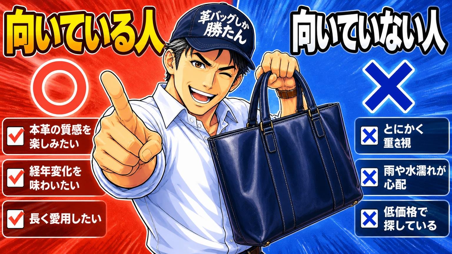 アニアリのバルケッタが向いている人・向いていない人
