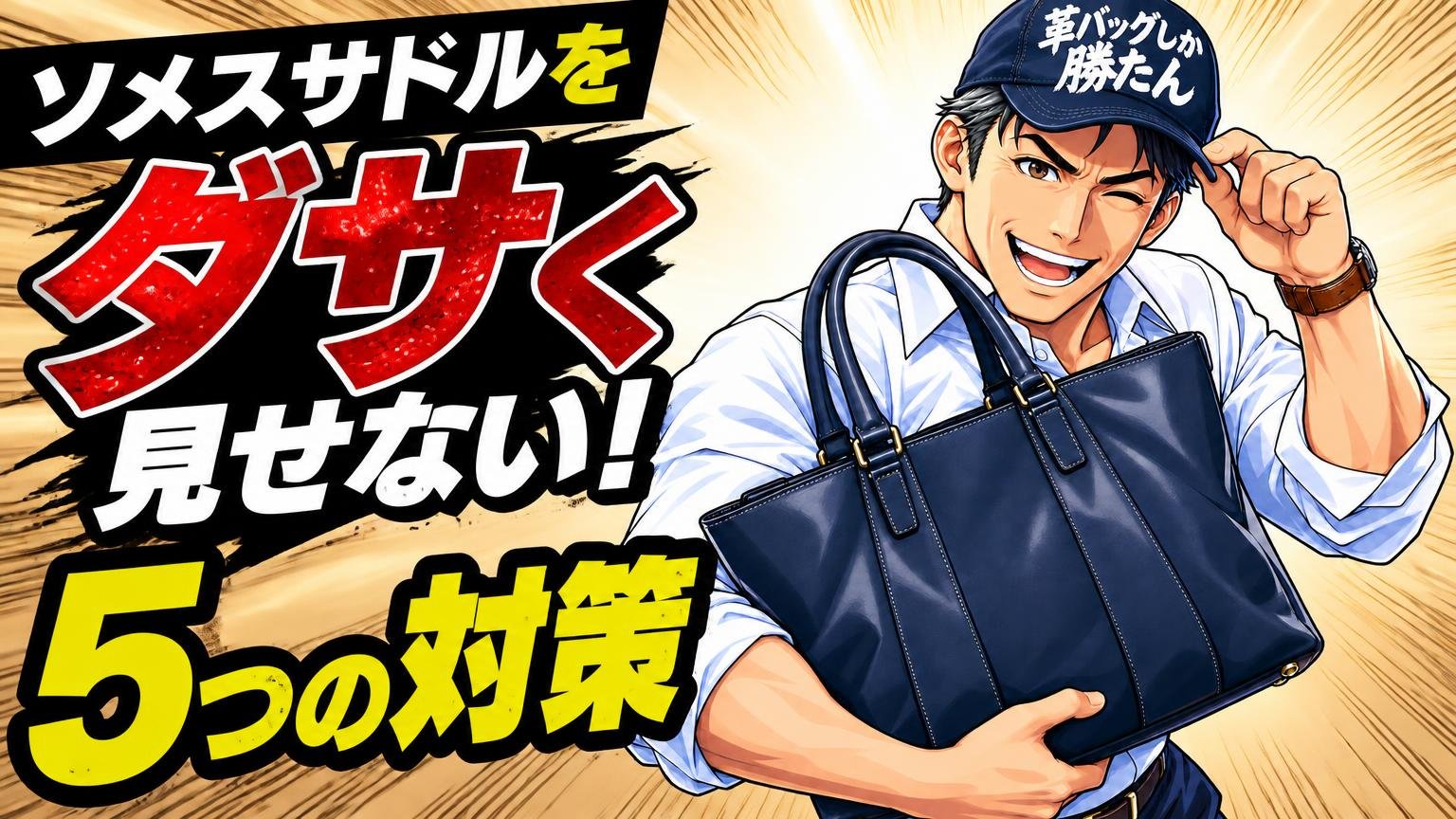 ソメスサドルをダサく見せない5つの対策