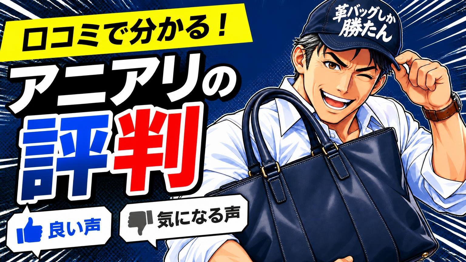 口コミで分かるアニアリの評判｜良い声と気になる声