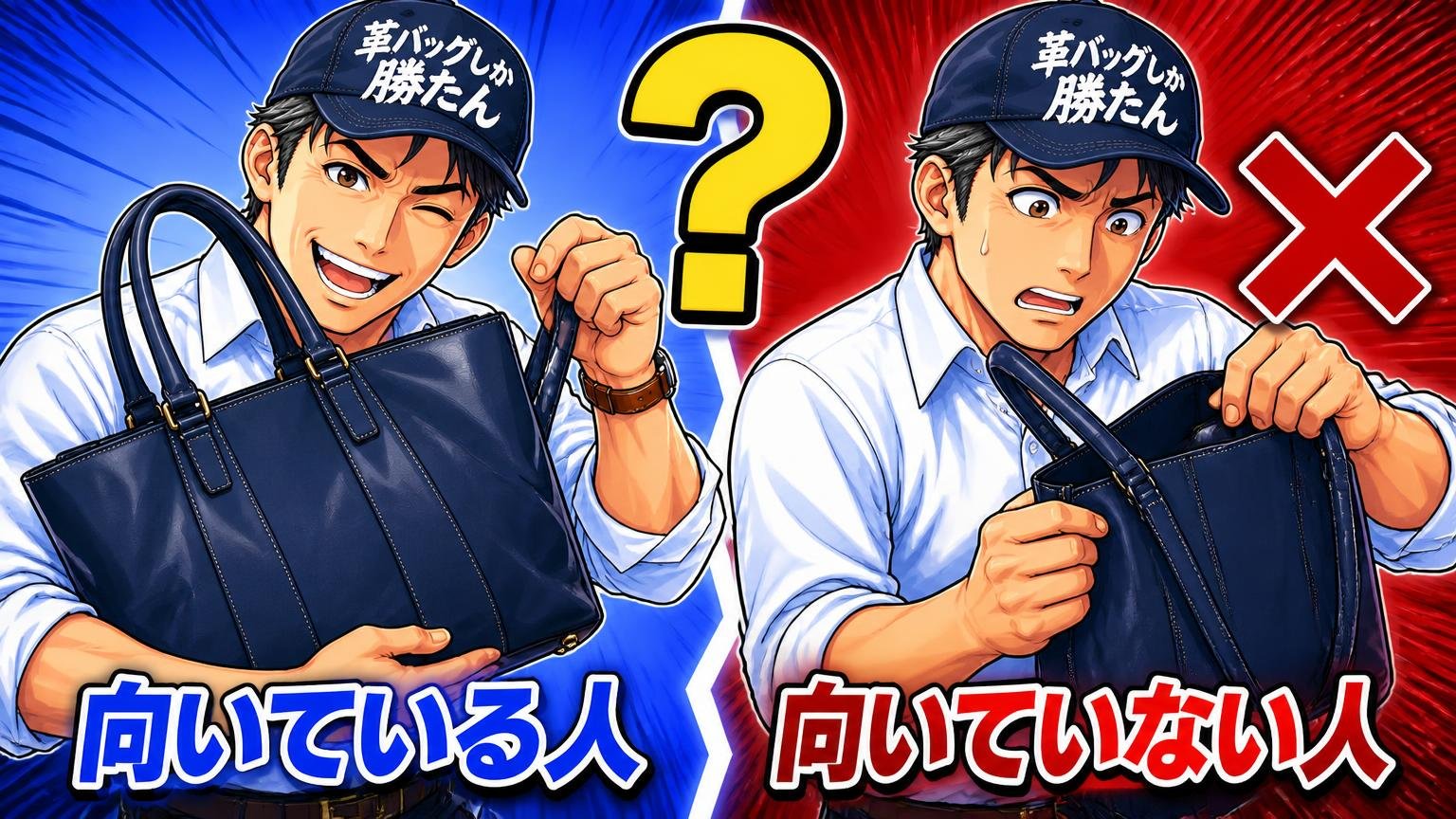 フジタカのバッグが向いている人・向いていない人